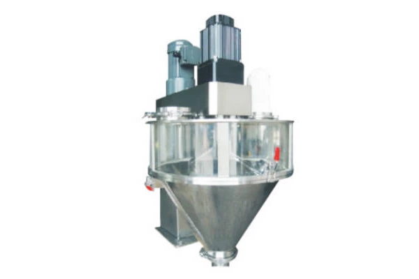 Horizontal premade bag powder packing machine with Auger conveyor