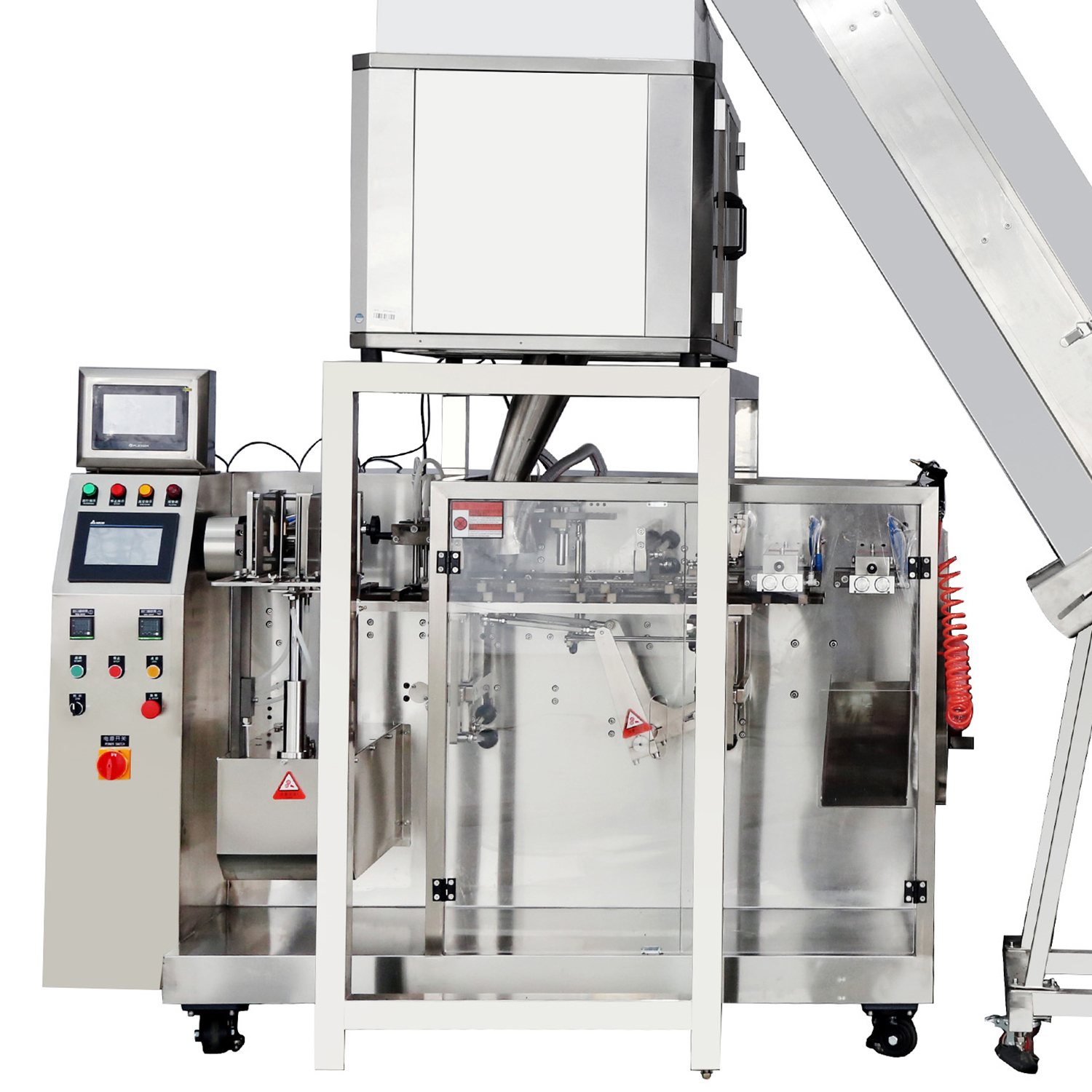 Fully Automatic Granule Bag Packaging Machine Production Line