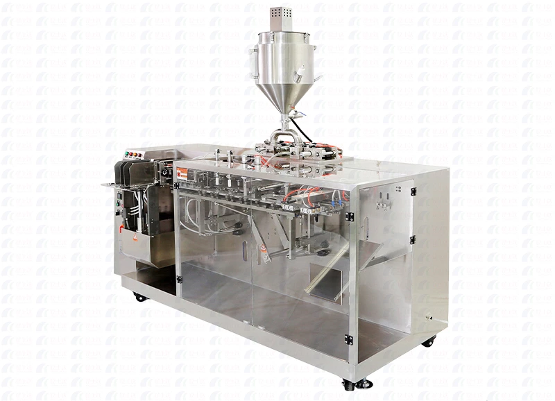 Horizontal double premade bags Coffee Concentrate/liguid packing machine