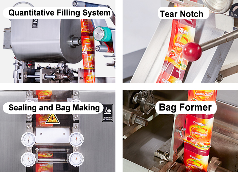 high speed packing machine(For spicy oil, sauce)