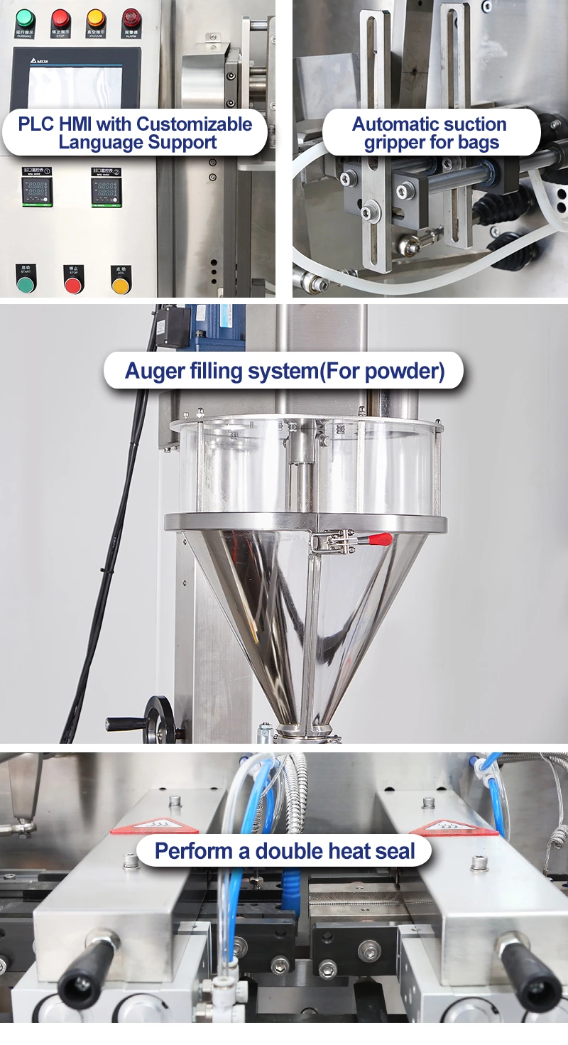 Doypack Pouch Packaging Machine for powder Spice